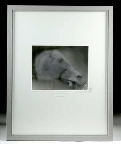 1991 Peter Brandes "Horse of Selene" Photograph