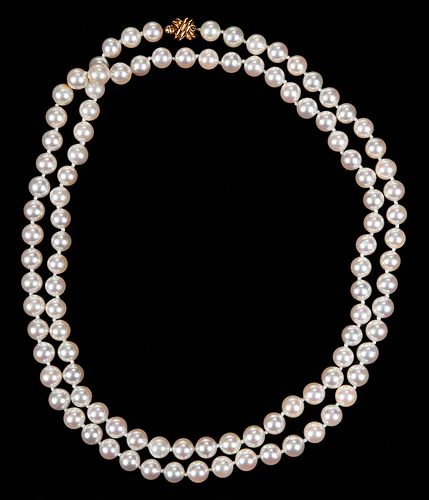 Tiffany & Co. 18kt. Pearl Necklace