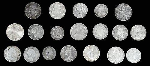 Group of Silver World Crowns