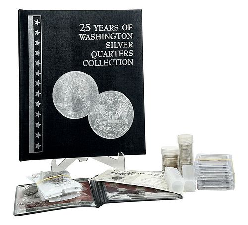 Silver Dimes, Quarters, Half Dollars 