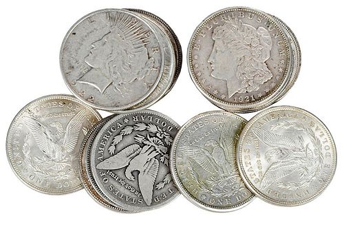 33 Silver U.S. Dollars
