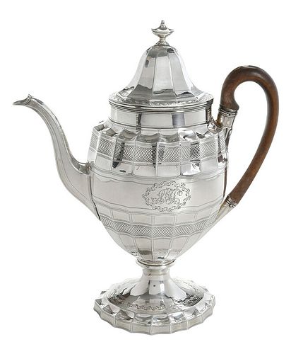 George III English Silver Pot