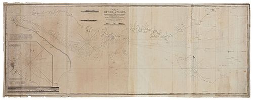 Warner & Faden - Chart of the River La Plata