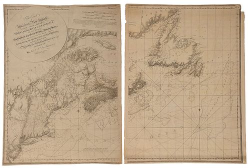 Des Barres - Map of Nova Scotia, 1780