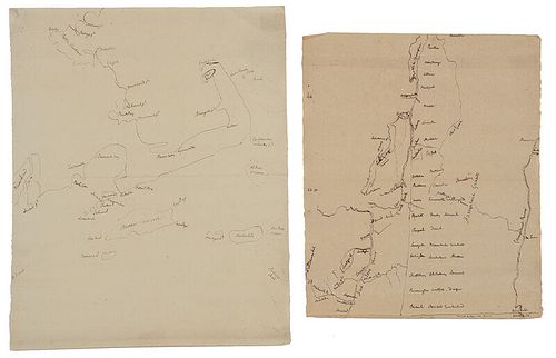 Two Miscellaneous Manuscript Maps