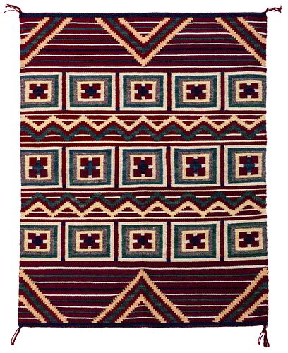 Navajo Saddle BlanketLot is located and will ship from Cincinnati, Ohio.
29 x 38 inches