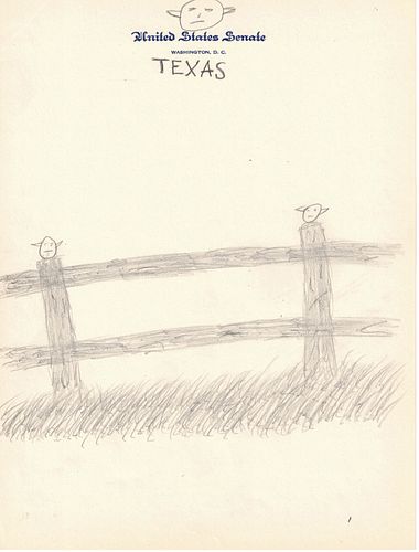 President Lyndon B. Johnson, Texas Doodle
