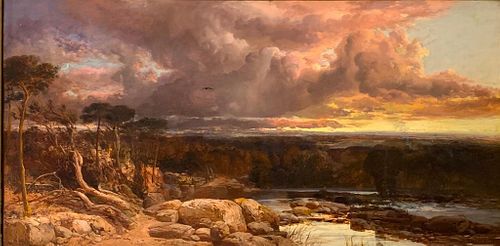 James Webb Oil, Thunder Clouds, 1858
