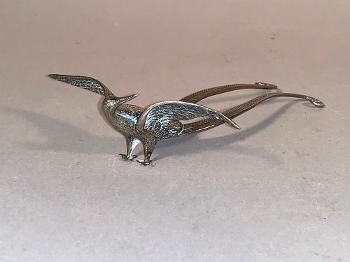 Spanish Silver Figure of a Bird