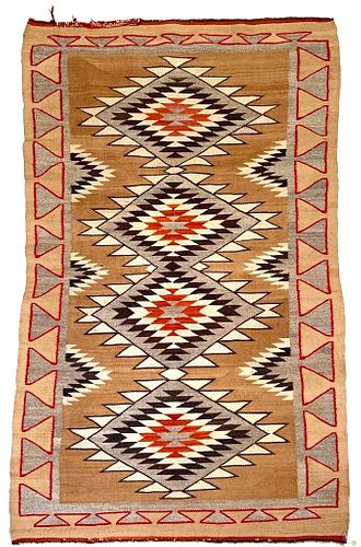 Antique Navajo Woven Rug/Blanket