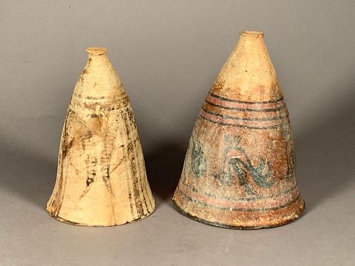 Two Indus Valley Painted Terracotta Drinking Cups
