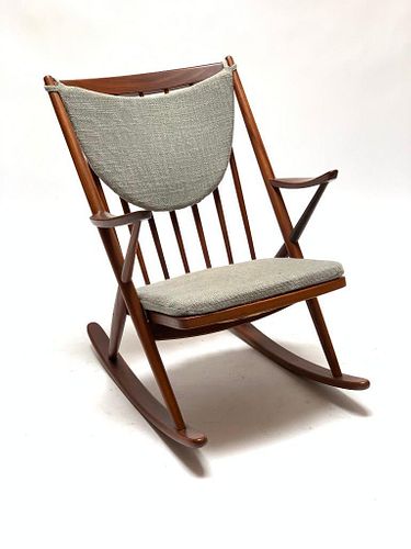 Bramin Danish Teakwood Rocking Chair