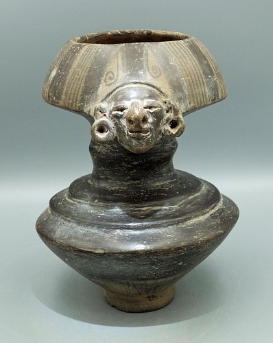 Manteno Figural Vessel - Ecuador, 1000-1500 AD