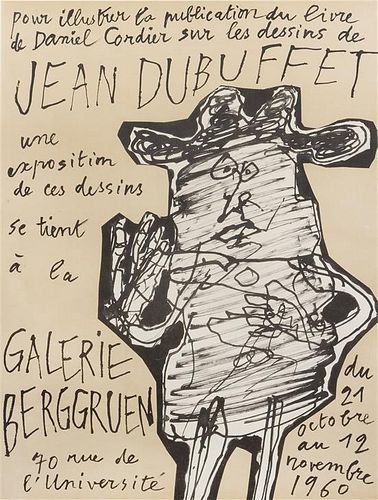 After Jean DuBuffet, (20th century), Exhibition Poster