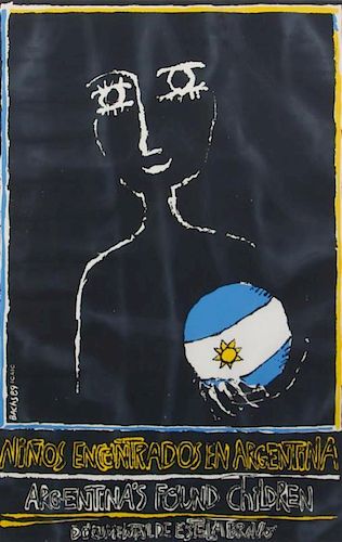 Eduardo Munoz Bachs, (Cuban, 1937-2001), Argentina's Found Children, 1996
