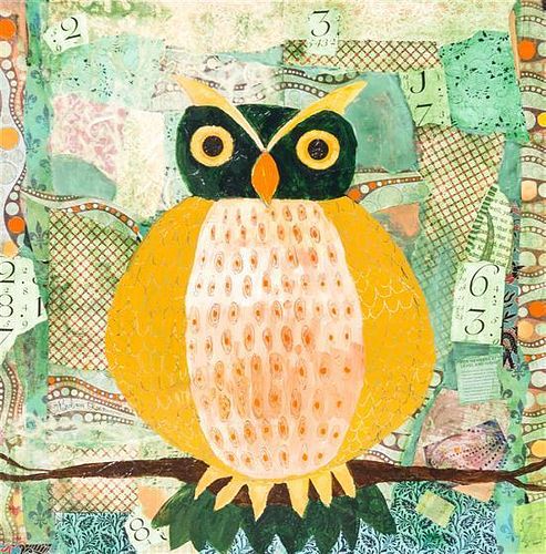 * Barbara Olsen, (American, b. 1956), Owl