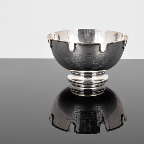 Tiffany & Co. Makers Sterling Silver Presentation Bowl