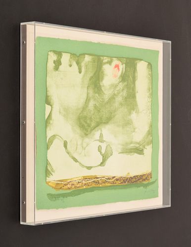Helen Frankenthaler "Tiger's Eye" Aquatint, Signed Edition