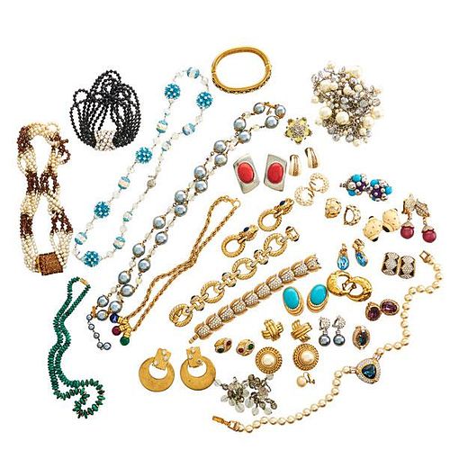 COLLECTION OF ASSORTED COSTUME, DESIGNER JEWELRY