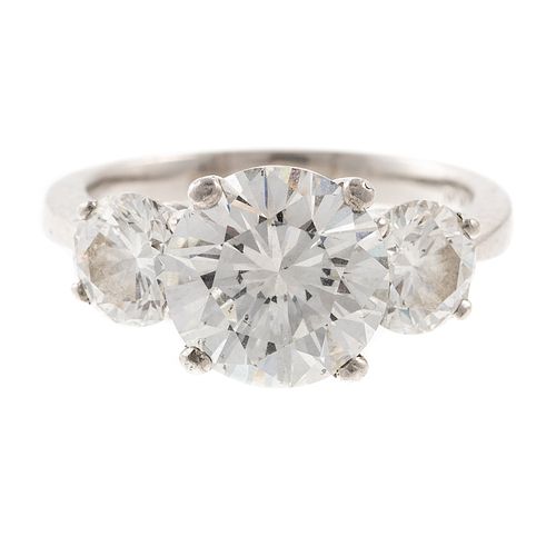 An Important 4.01 ct Diamond Ring in Platinum