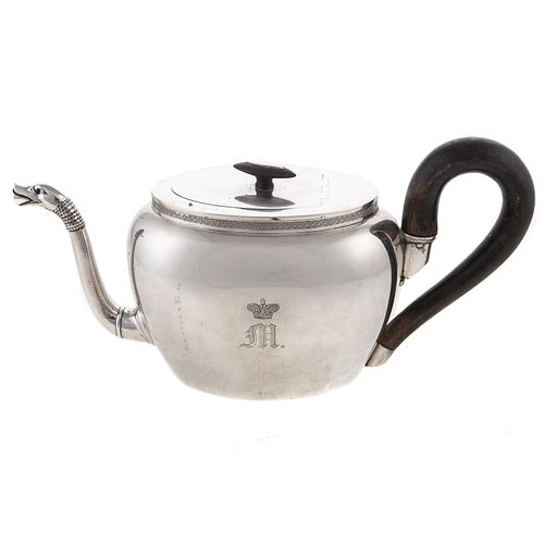 Silver Teapot from Maximilian de Beauharnais