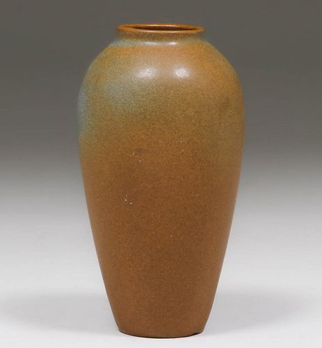 Van Briggle 1916 Matte Brown Vase