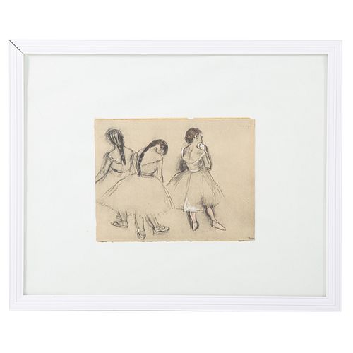 After Edgar Degas. "Trois Danseuses," lithograph