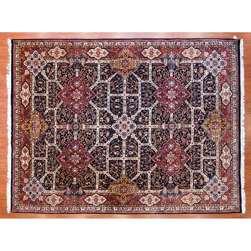 Indo Agra Carpet, India, 9.1 x 11.11