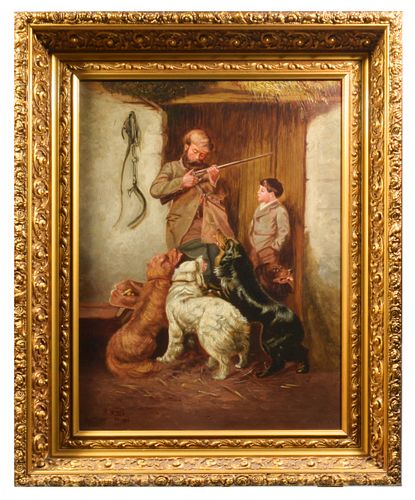 Arthur Fitzwilliam Tait, Untitled "Hunter and Boy"
