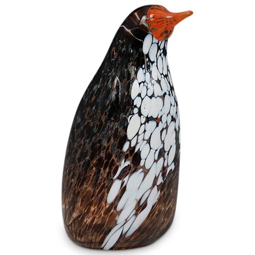 Murano Glass Penguin Figurine