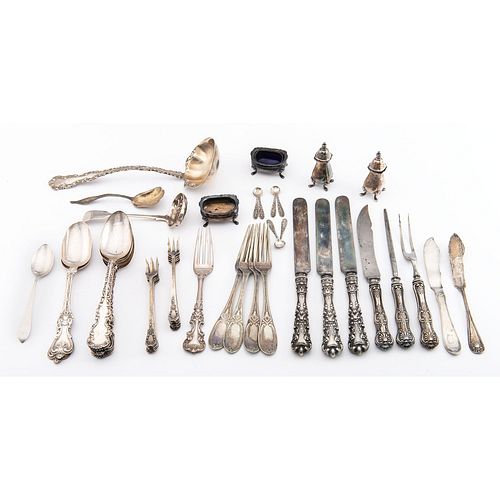 A Group of American Sterling Silver Flatware