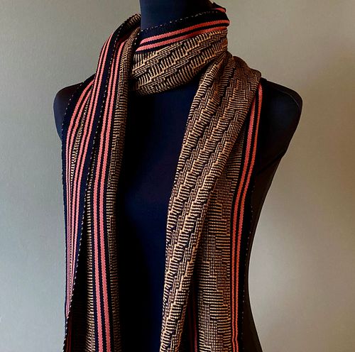 Deep V/Steps Shawl - This piece has sold but I can make one to order for you!