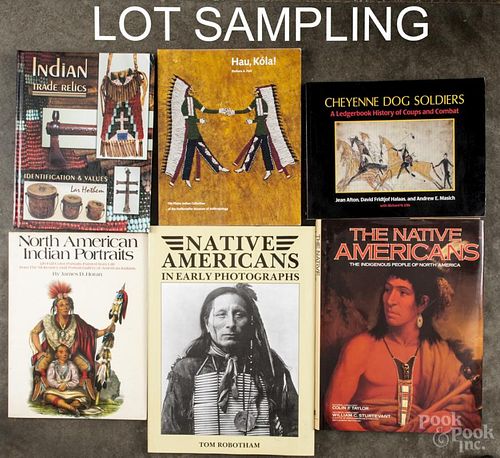 Fourteen reference books on Native American topics and artifact collecting.