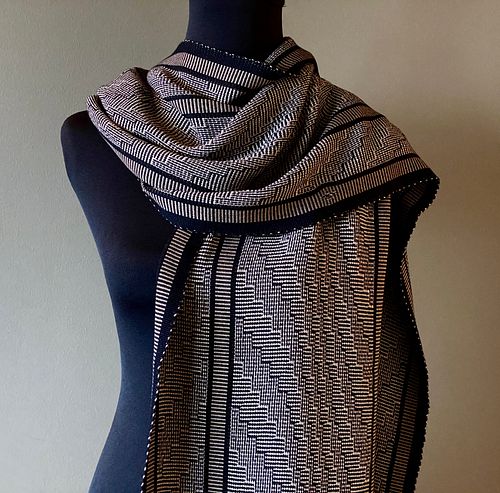 Jazz/Steps Shawl - A similar shawl can be made to order