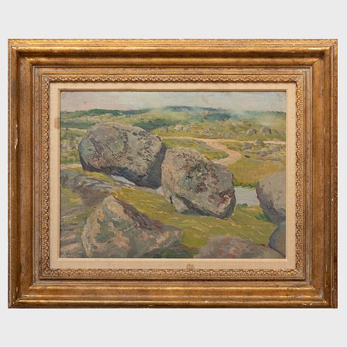 William Starkweather (1879-1969): The Great Rocks at Peggyâ€™s Cove