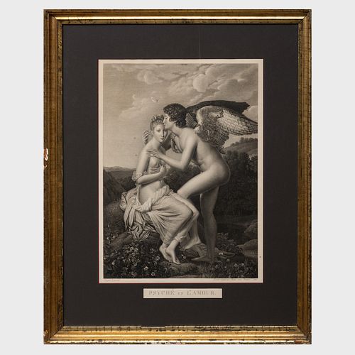 After Francois GÃ©rard (1770-1837): PsychÃ© et L'Amour
