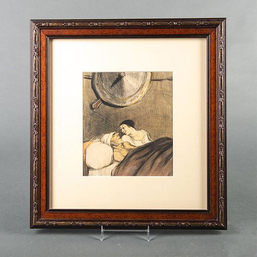 Honore Daumier Mixed Media Framed Art, Ulysses And Penelope