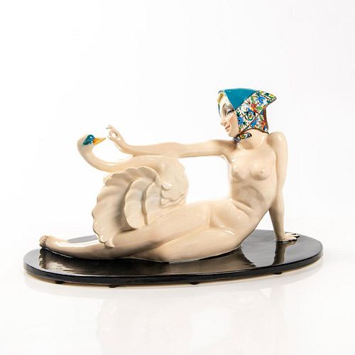 Sandro Vacchetti For Essevi Art Deco Allegorical Figural Group