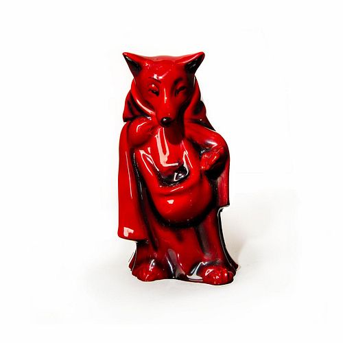 Royal Doulton Flambe Figurine, Pedlar Wolf Hn7