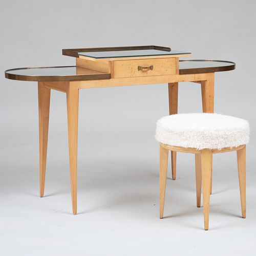 Attributed to EugÃ¨ne Printz Dressing Table and Tabouret