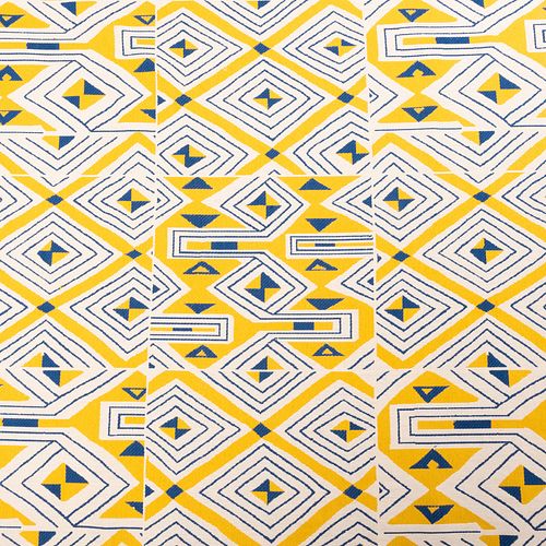 One Bolt of Le Manach 'Modern' Pattern Fabric, French