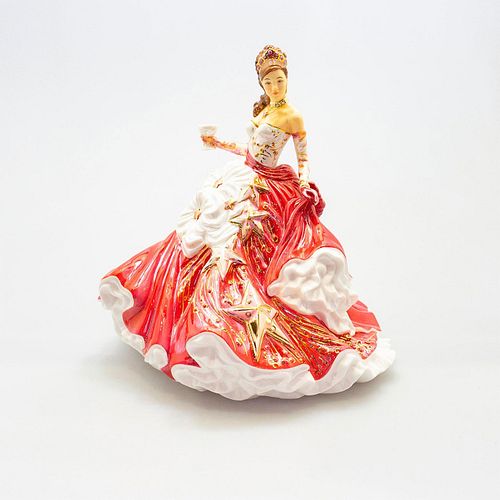 English Ladies Co. Porcelaine Figurine, Congratulations Ruby