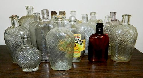 16 misc. bottles