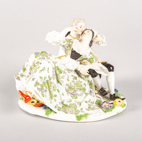 Meissen Figural Group, Courting Couple