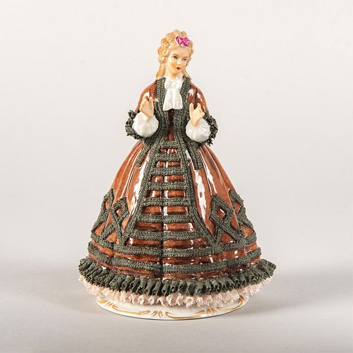 Sitzendorf 1863 Godey's Fashion Lady Figurine