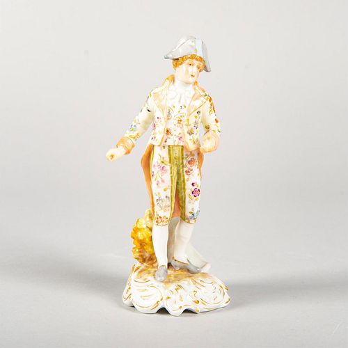 Vintage Porcelain French Colonial Style Man Figure