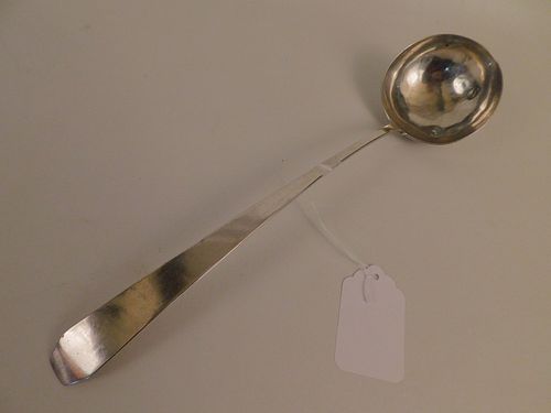 CA 1800 COIN SILVER LADLE - DUBOIS NYC