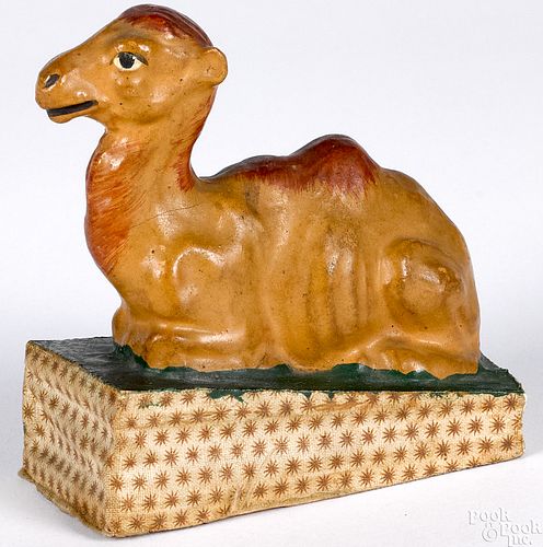 Camel pipsqueak toy, 19th c.
