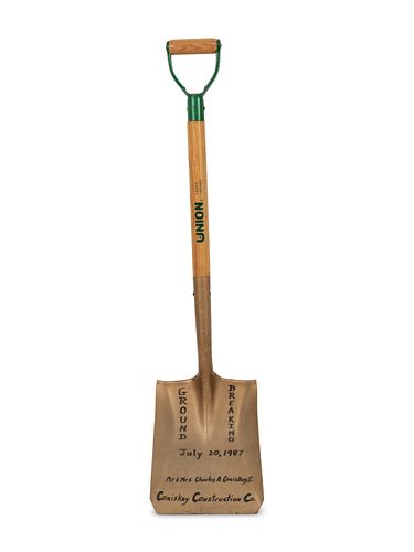 A Ceremonial Chicago White Sox New Comiskey Park Groundbreaking Shovel