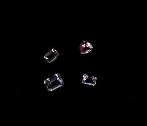 Collection of a Pink Topaz & Ametrine Gemstones